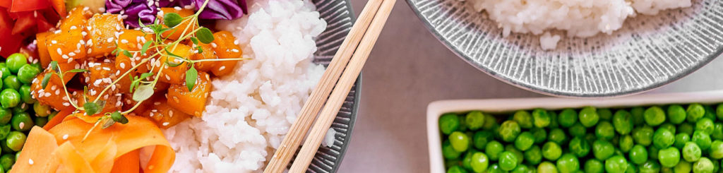 Vege poké ehk taimne riisikauss