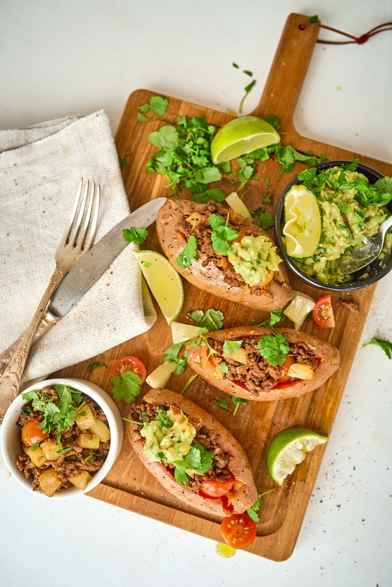Stuffed sweet potatoes - Paula Särekanno