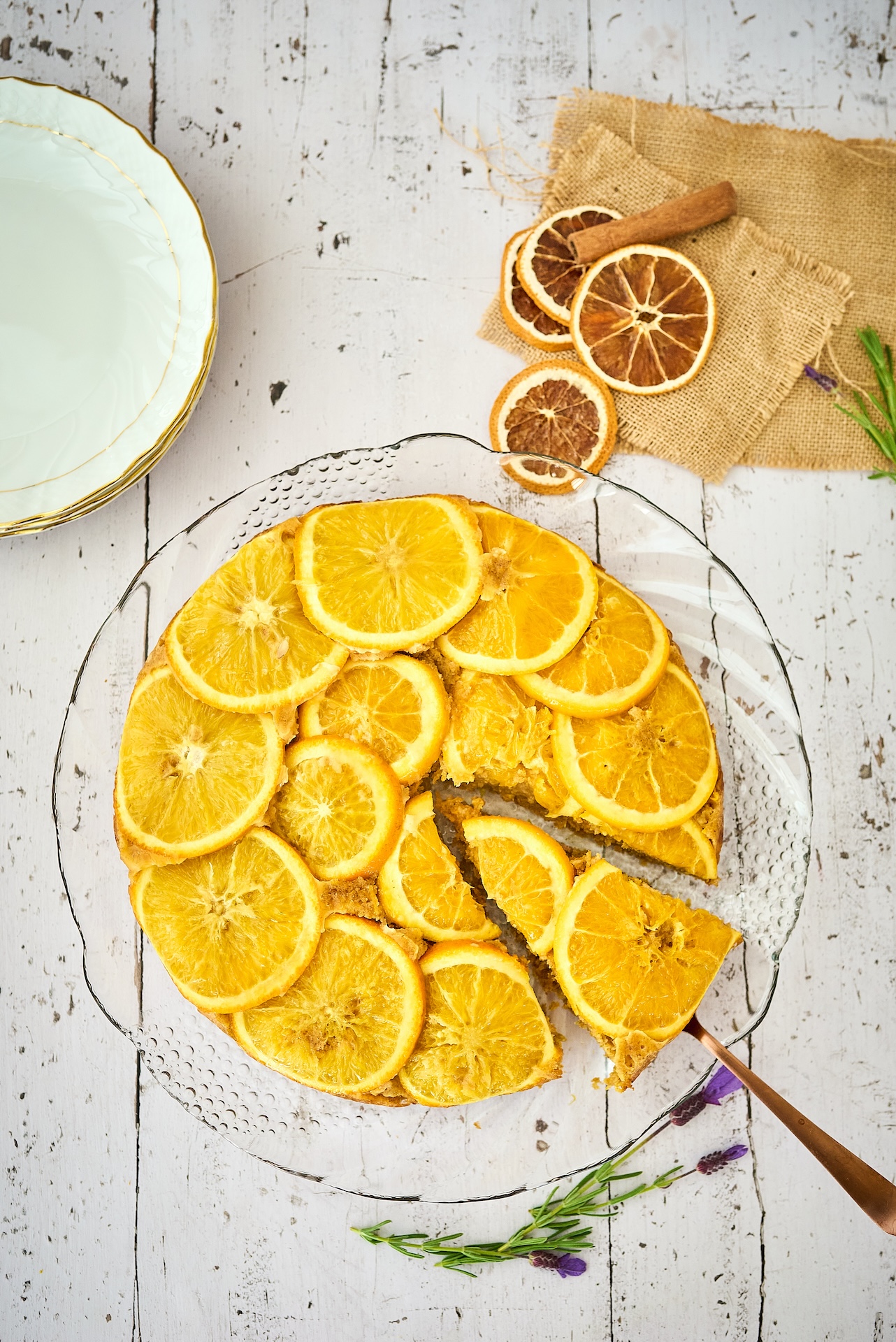 Upside-down carrot & citrus cake - Paula Särekanno