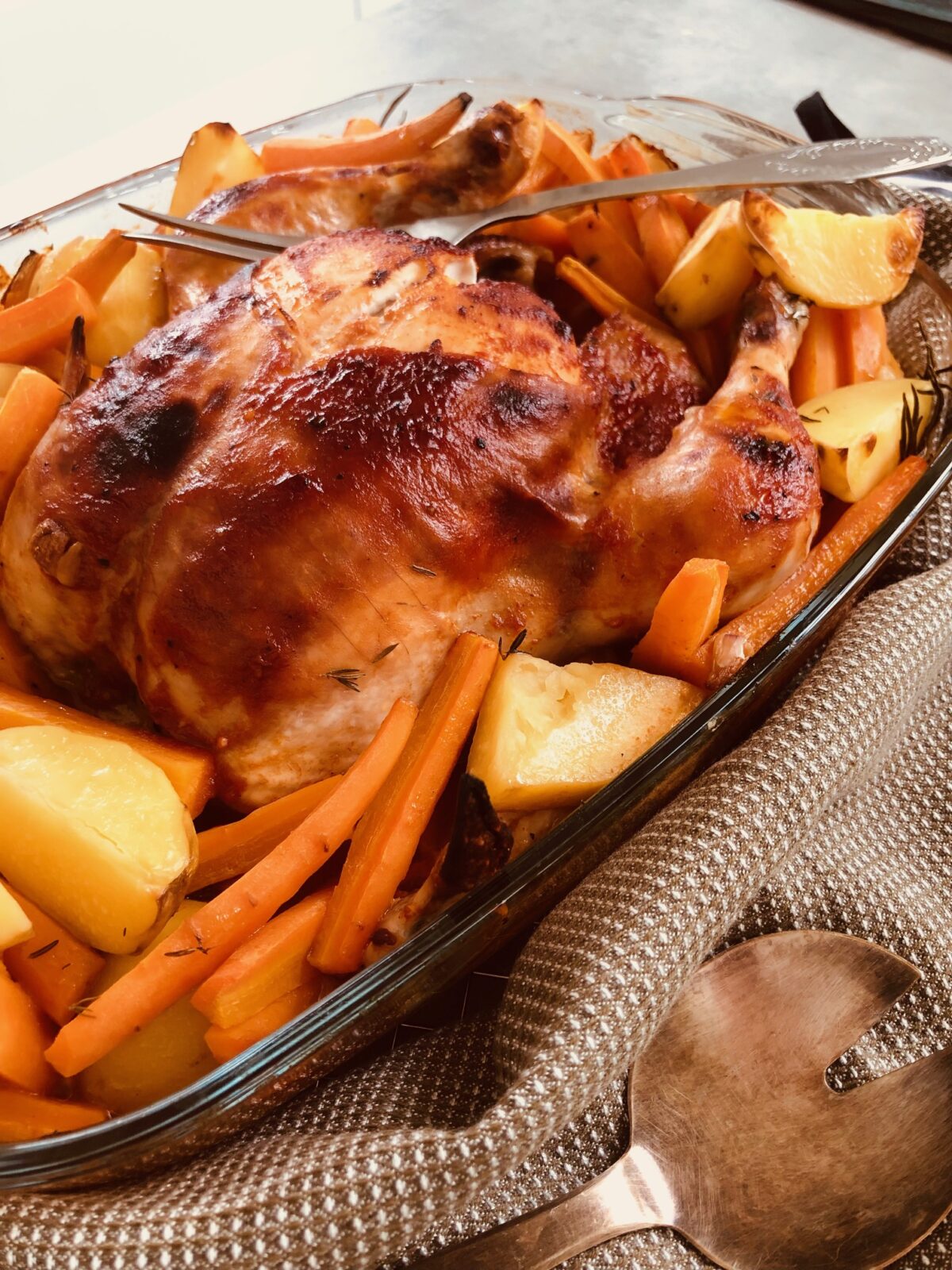 Bourbon Whiskey Chicken - Paula Särekanno