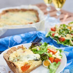 Quiche karulaugu ja feta juustuga
