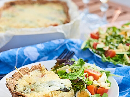 Quiche karulaugu ja feta juustuga