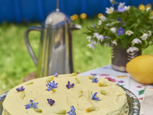 Bataadi-tsitruse kook safranikreemiga