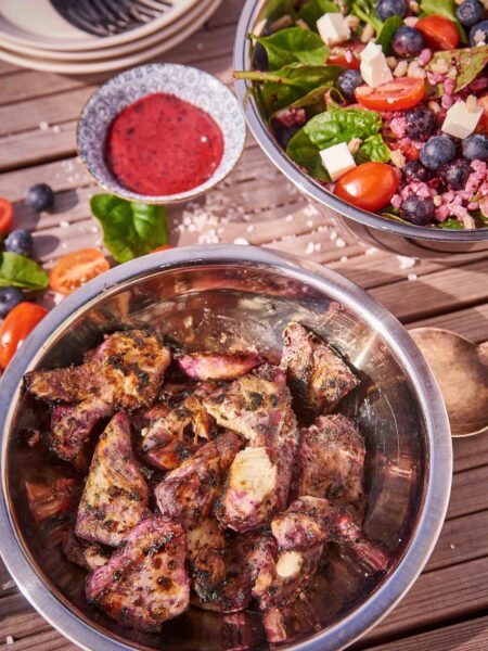 Mustasõstra-karulaugukana