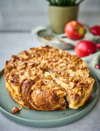 Croissanti-õunakook