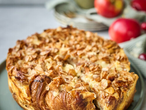 Croissanti-õunakook