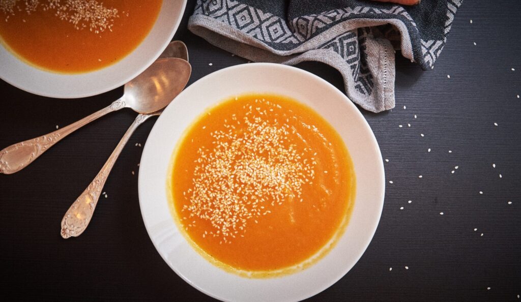 Kõrvitsapüreesupp õunaga