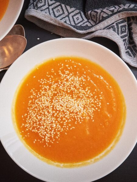 Kõrvitsapüreesupp õunaga