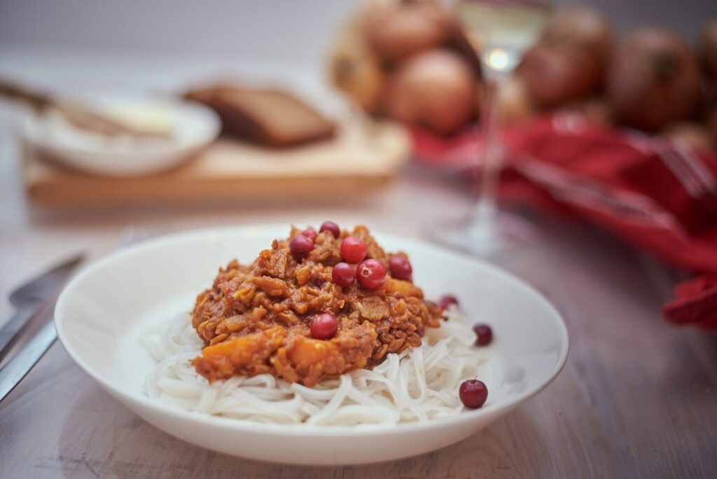 Veisepada jõhvikatega