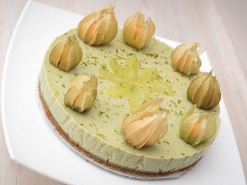 Matcha-laimi tort